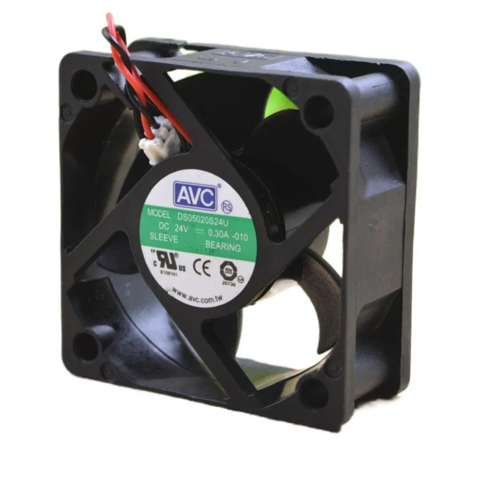 DS05020S24U Ventilador de 50 mm para AVC 5 cm 5020 24 V 0.30 A Refrigeración del convertidor de dos cables