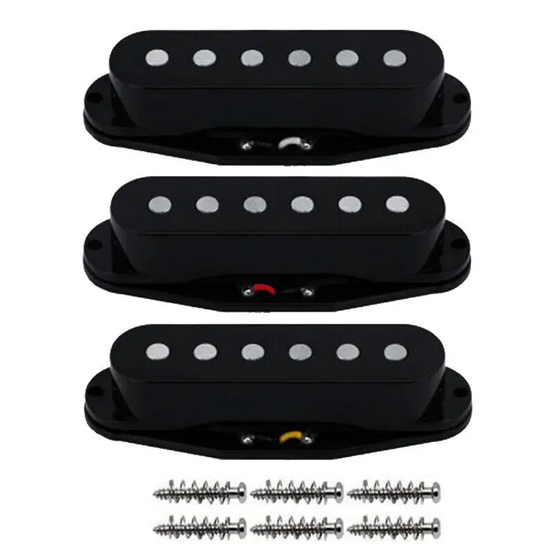 

for Strat Electric Guitar Pickups Single Coil Magnet Ceramic 48/50/52mm Set of 3