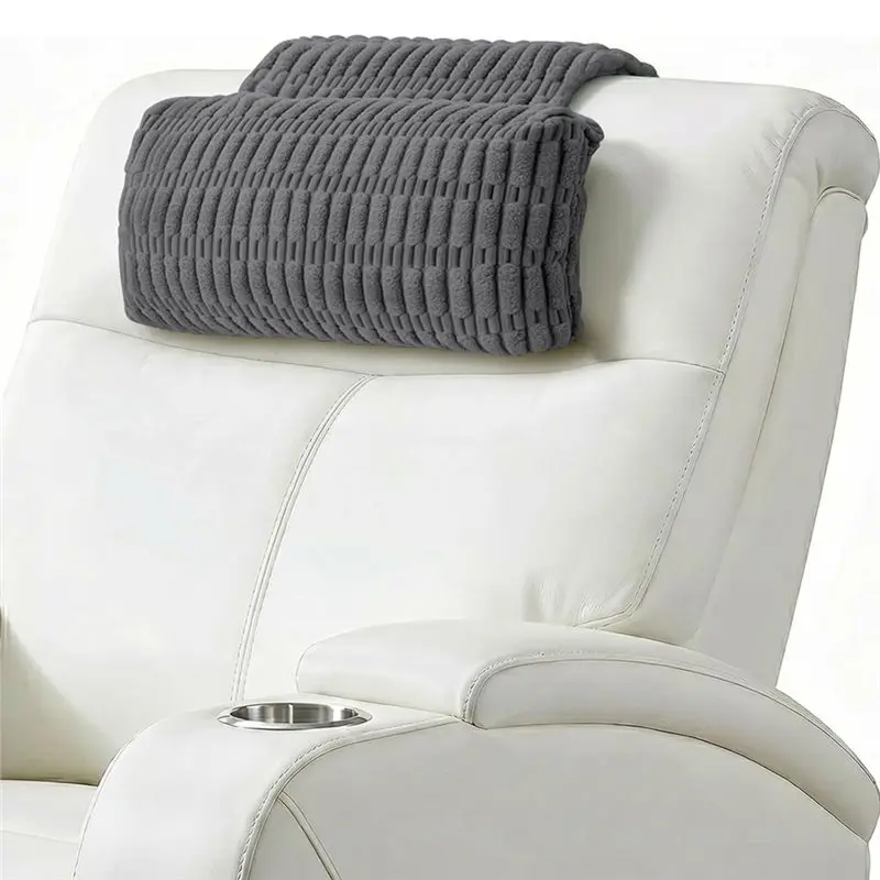 ABUG-Soft Corduroy For Recliner Chair Pillow, Adjustable Neck Design Weighted Non-Slip Flap,Adjustable Filling