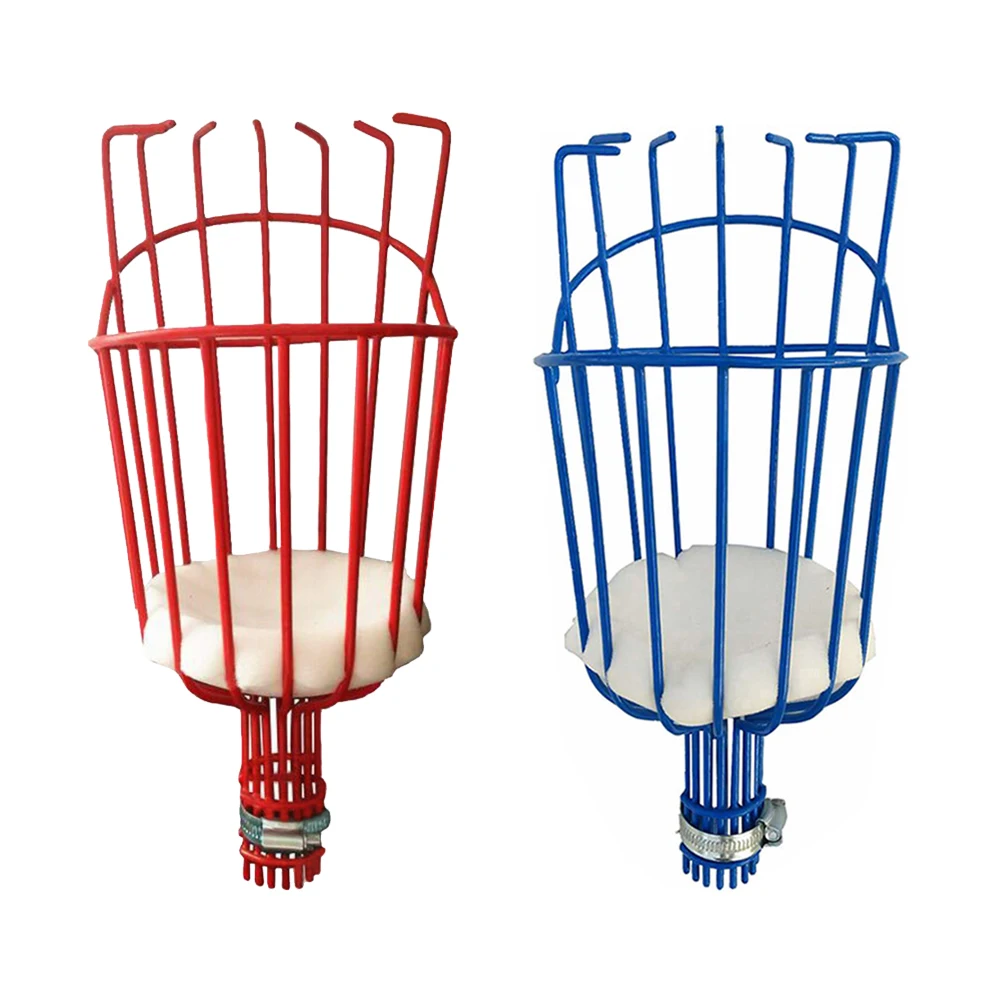 Adjustable Fruit Picker Basket with Cushion Deep Basket Fruit Picker Head Fruit Collection Picking Catcher Device Garden tool