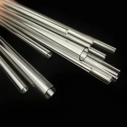 Quartz tube high temperature resistant glass furnace Tube type furnace (diameter 0.5mm-20mm) Capillary tube