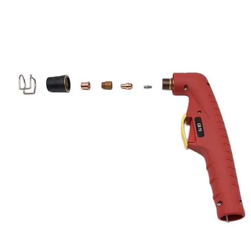 깍지 소용돌이 링, HF 파일럿 아크 CP-70 CB-70 CB 70 LT-70 LT 70 PF0065 플라즈마 절단 토치용, 10 팁 및 10 전극