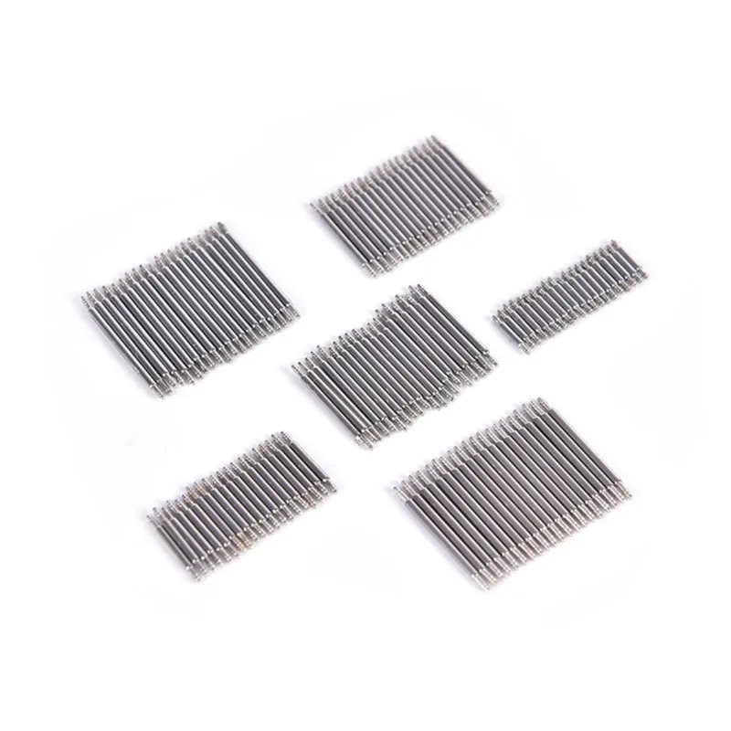 20PCS 8mm 12mm 16mm 18mm 20mm 22mm Stainless Steel Watch Band Spring Bars Strap Link Pins Repair Watchmaker Tools