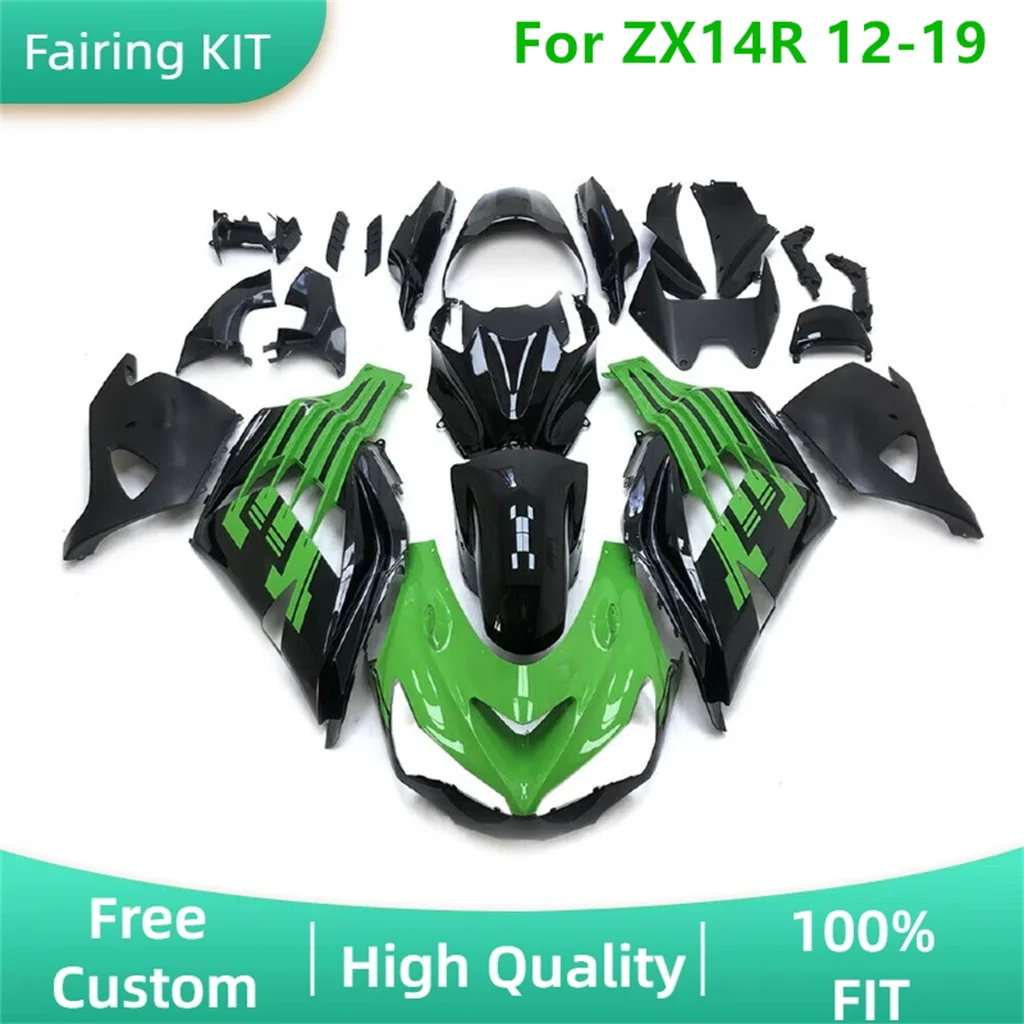 Motorcycle Fairing Kit for Kawasaki 12 13 14 15 16 17 18 19 ZX 14R 2012-2019 ZX14R ABS Road Racing Body Repair Aftermarket Parts