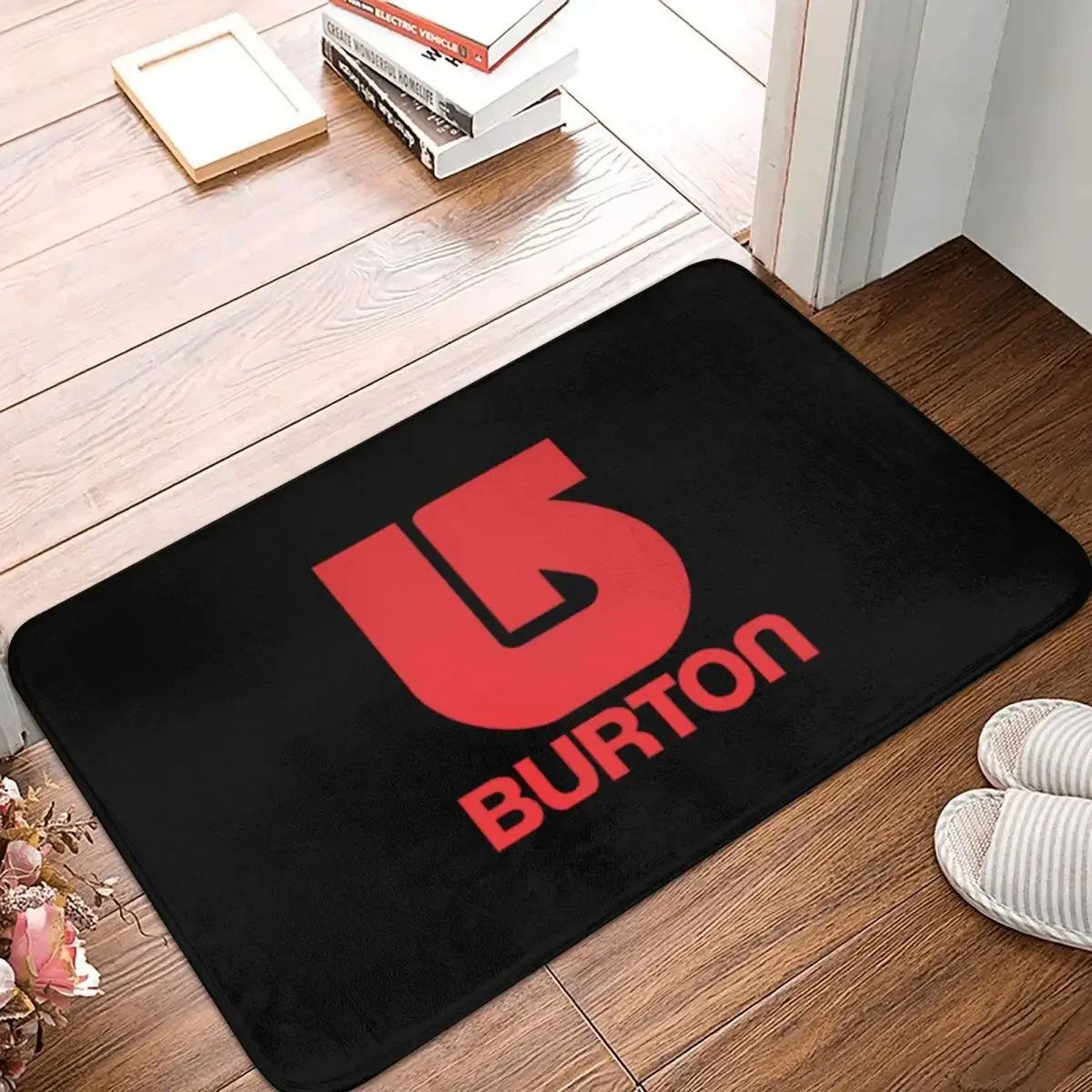 Burton Snowboard Sportive Anti-slip Doormat Floor Mat Washable Carpet Rug for Kitchen Entrance Home Bedroom Footpad Mats