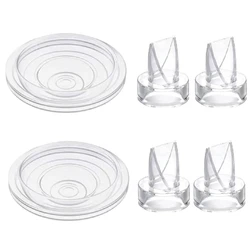 6 pz/set Valvole a becco d'anatra in silicone tiralatte elettrico a membrana in silicone Parte