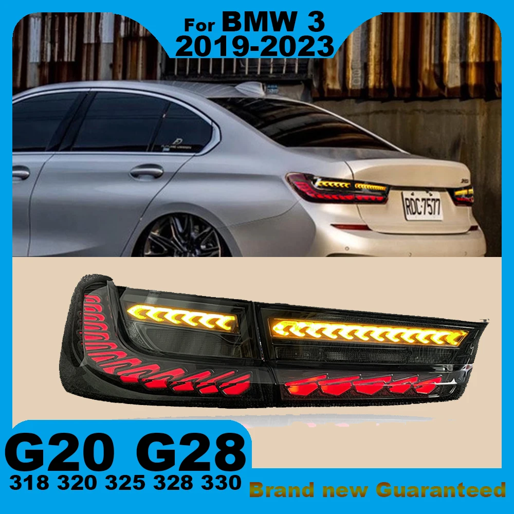 

LED Taillight For BMW 3 Series G20 G28 G 80 2019 2020 2021-2023 320i 325i 330i 335i M3 GTS DRL Dynamic Lights TailLight Assembly