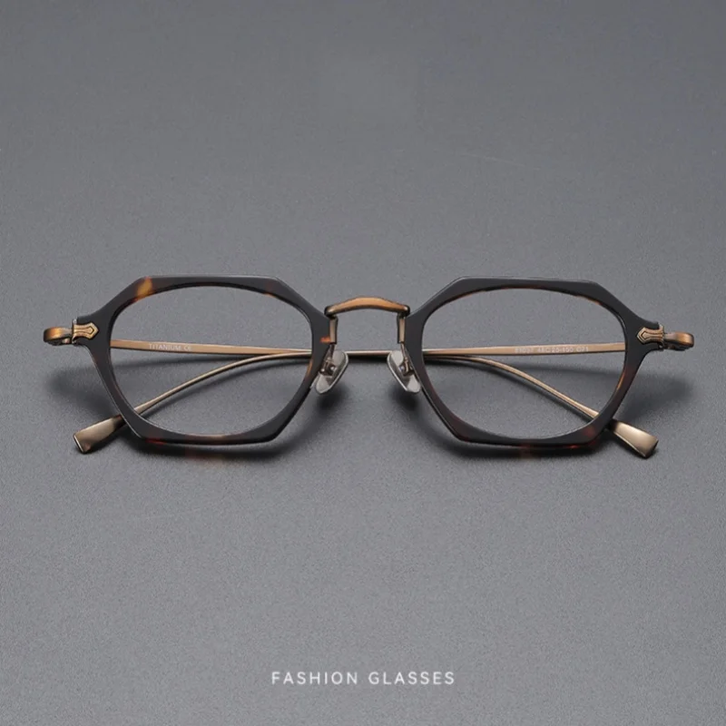 DIEDIESEE's New Ultra Light Sheet Polygonal Small Frame Prescription Glasses Frame For Myopia And Hhyperopia Model 81307