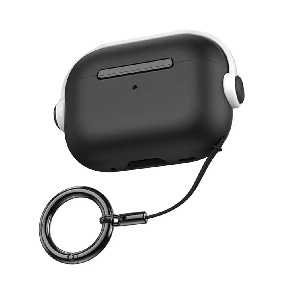 Für Airpods4 Kopfhörer Abdeckung Apfel niedlichen Wind Bluetooth Soft Case Schutzhülle für Airpods 4 Kopfhörer Schutzhülle