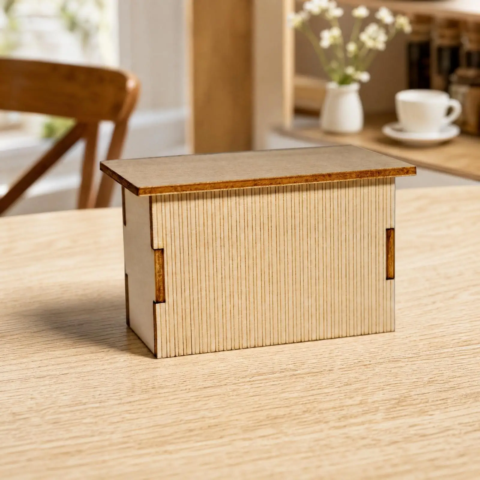 Dollhouse Wooden Cabinet Replica Miniature Furniture for 1 6 Scale Doll Room Accessories Tiny Decor