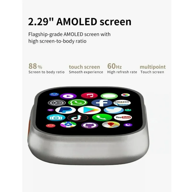 Network Smartwatch DW200 SIM Card Rotating Camera Android 9.0 Bluetooth GPS Positioning Play Store Global Version HD Smart Watch view 4