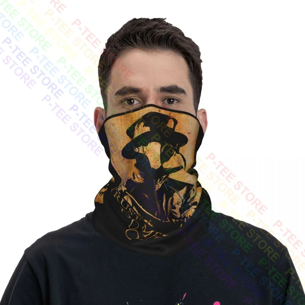 Lenço Bandana para Máscara Facial, Plague Doctor, Máscara Facial Respiração, Bandana Respirável, Deixe-me Tratá-lo Um Médico