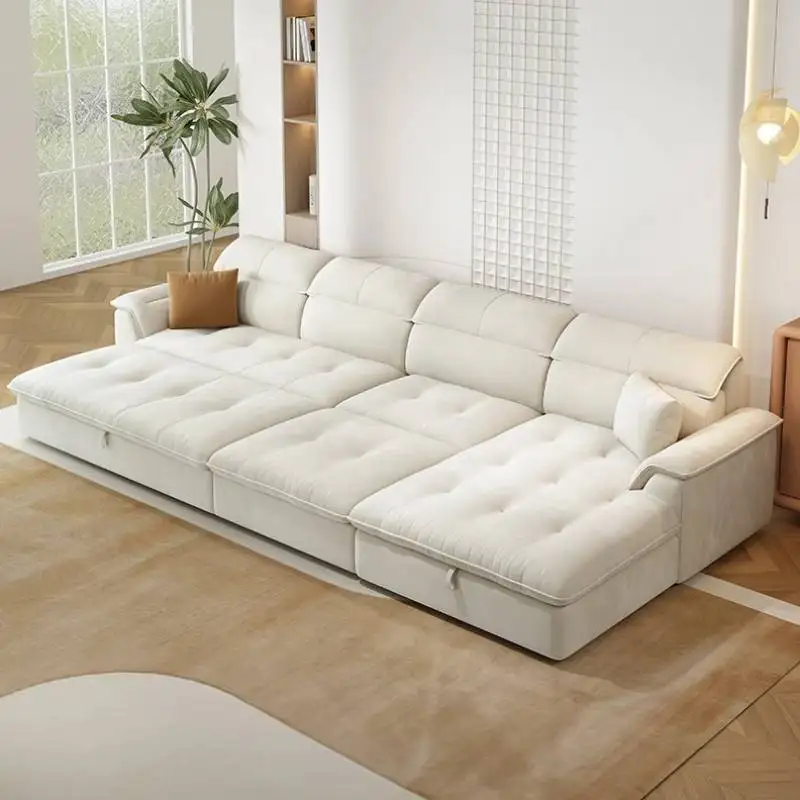 

Modern Cheap Living Room Sofas Stretch Kawaii Modular Salon Sofas Bed Foldable White Divani Da Soggiorno Apartment Furniture