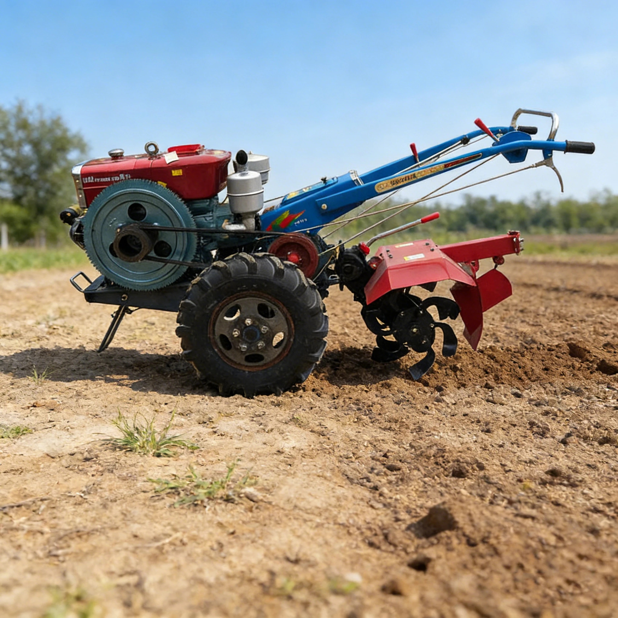 Мощный прогулочный трактор мощностью 8 л.с., 10 л.с., 12 л.с., 15 л.с., мини-трактор для сельского хозяйства, с сильным двигателем и двигателем для сельскохозяйственных угодий