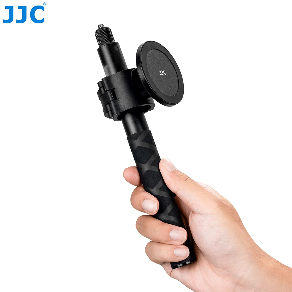 JJC BA-MS1 Magnetischer Handyhalter-Adapter für Selfiesticks mit einem Durchmesser von 20–30 mm, geeignet für Smartphones mit magnetischer Anziehungskraft. – Detail 10