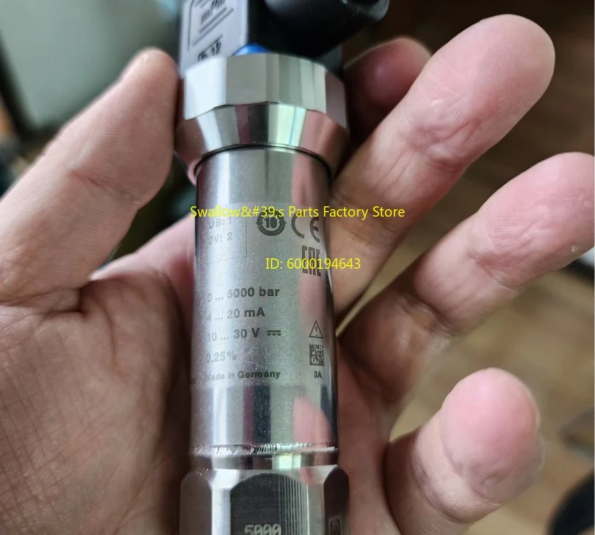 

High pressure pressure transmitter 0-1000mpa HP-2 high pressure, intelligent 2500bar
