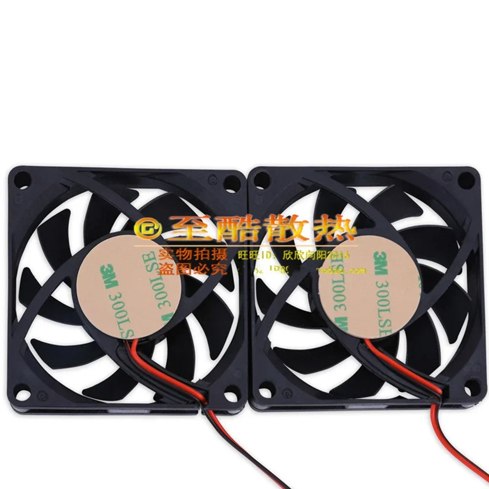 Untuk ASUS RT-AC68U AC86U EX6200 Tengda AC15 Kipas Pendingin Router Kipas USB 70X70X15Mm 5V 0,2A Pendingin