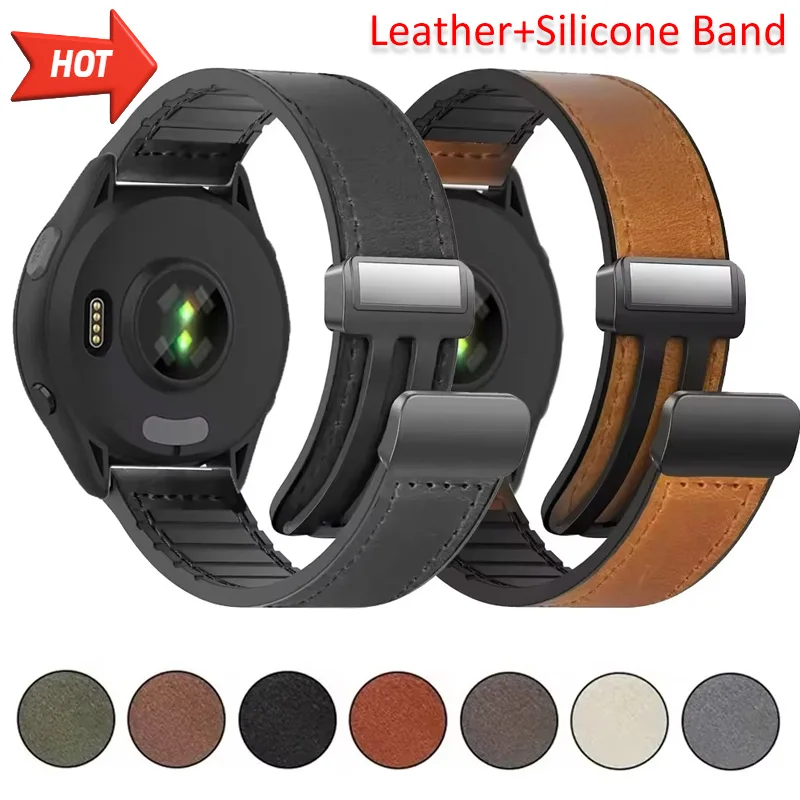 Leather+Silicone Ba… - image