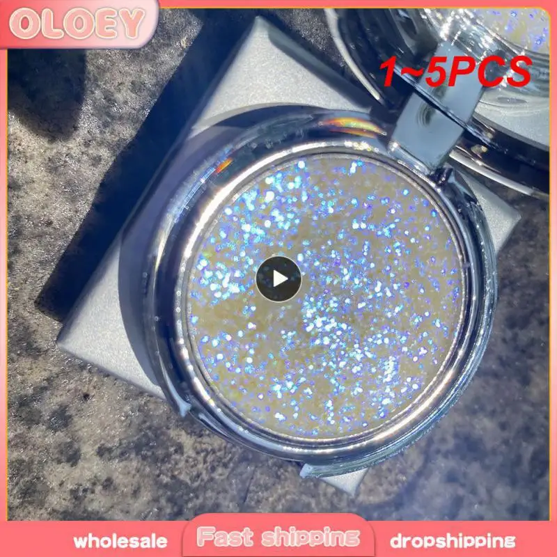 1~5PCS Electro-Light Glitter Monochrome Eye Shadow Matte Floating Sequin Midnight Party Eye Shadow Highlighter Long