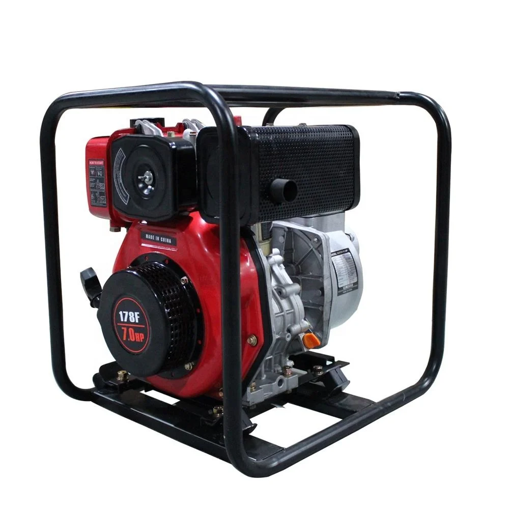 20253インチディーゼルウォーターポンプ4ストロークエンジン高圧遠心ポンプ（農業灌漑用）