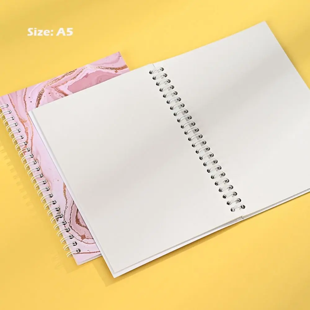 جديد قابل لإعادة الاستخدام كتاب ملصقات ورق تحرير A5 حجم جمع الألبوم مزدوج الوجهين 32 ورقة ملصق التوقف حامل كتاب الكبار #3