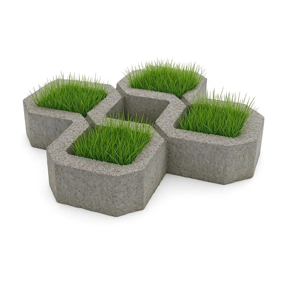 

Формы для тротуарной плитки из АБС-пластика толщиной 2 мм для парковок и газонов