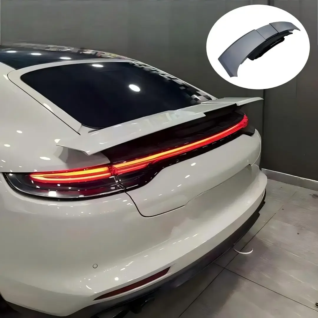 New Applicable to 2017-2021 for Panamera/971 Three-section Rear Spoiler Automotive Component Retrofit/Upgrade 2