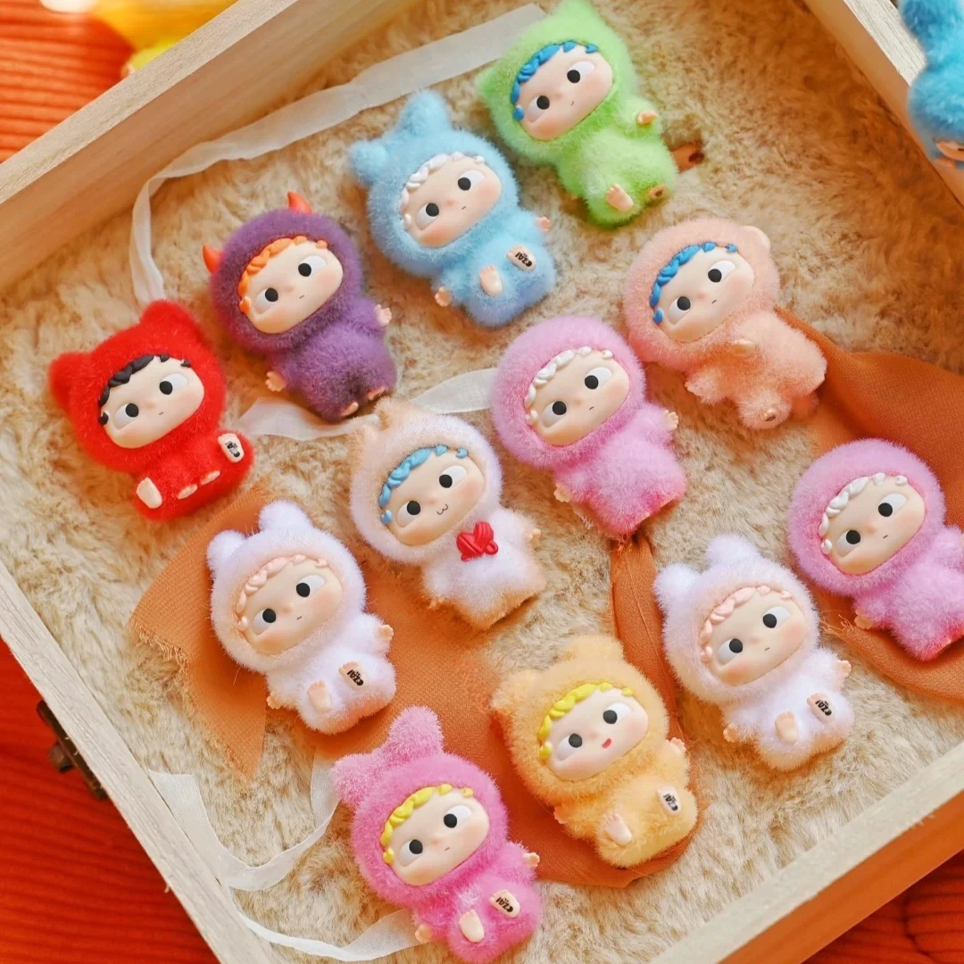 

Подлинная серия Ozai Furry Animals Shelter, слепая коробка, мини-фигурка, кукла, игрушка, милый декор для рабочего стола, таинственная коробка Ozai, игрушка на день рождения, подарок