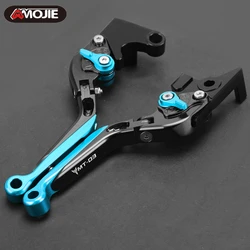 MT-03 Motorcycle Accessories Folding Brake Clutch Levers For Yamaha MT03 MT 03 2015 2016 2017 2018 2019 2020 2021 2022 2023 2024