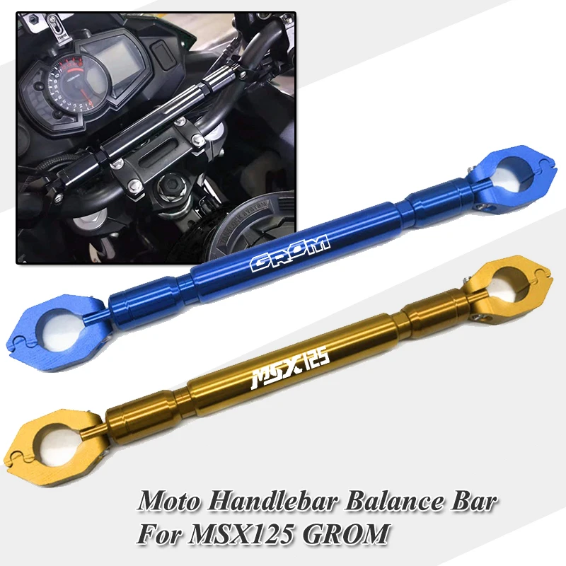 For Honda MSX 125 MSX125 GROM SF Motorcycle Accessories Adjustable Multifunction Crossbar Handlebar Balance bar Phone Bracket