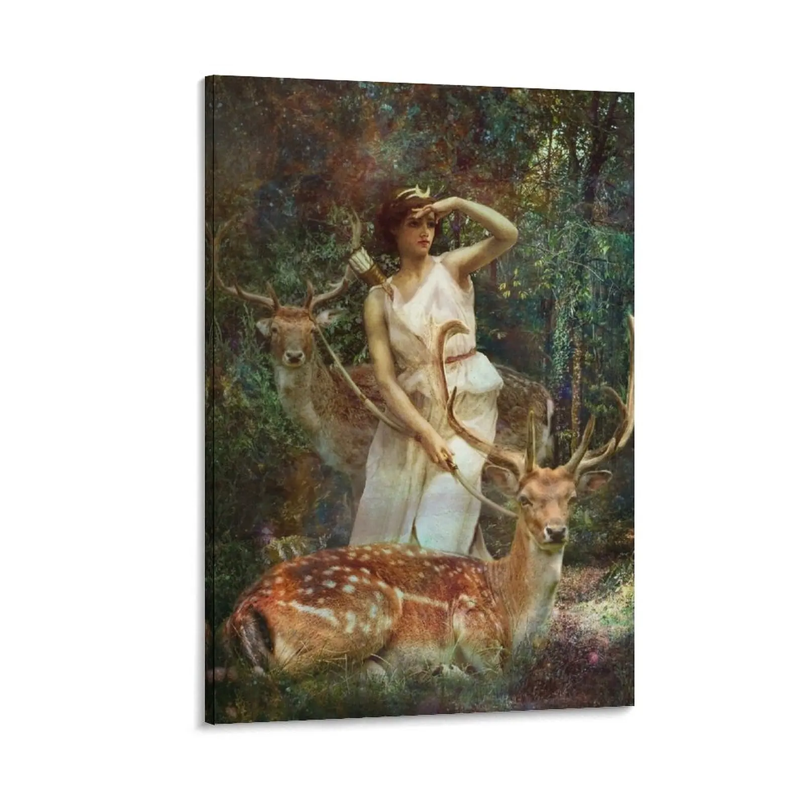 

Diana Nemorensis, Goddess of the Woodland Canvas Painting ornaments for home room decoration