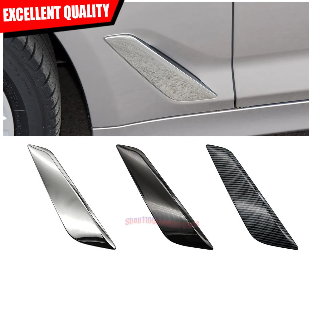 Complete For BMW 5 Series G30 G38 Fender Decorative Bright Strip Electroplated Strip 51747493013 2017-2023