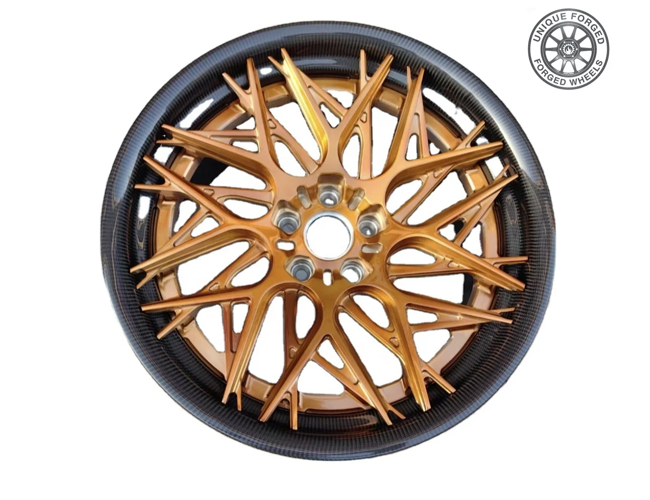 

High Quality 1/ 2 Piece Passenger Car Wheels 6061-T6 20 21 22 23 Inch PCD 5*114.3/120 New Forged Wheel Rims