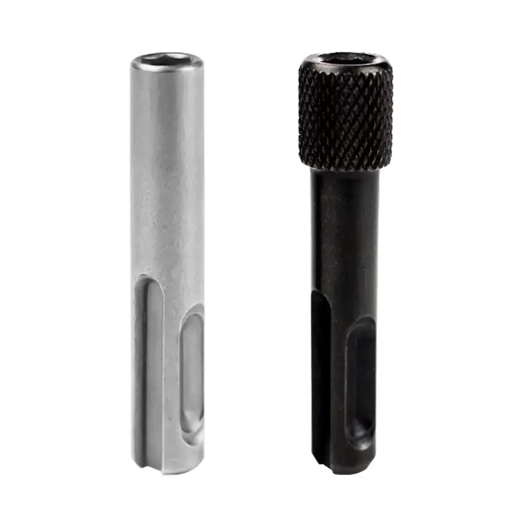 SDS Plus Convert To 1/4 Hex Shank Adapter Hexagonal Converter Electric Hammer Power Screwdriver Bit Holder Socket Impact Driver