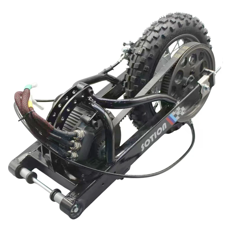

Swing Arm 13KW Motor Meets Different Shock Absorption Pulleys Quieter 10-inch Wheels Kit.