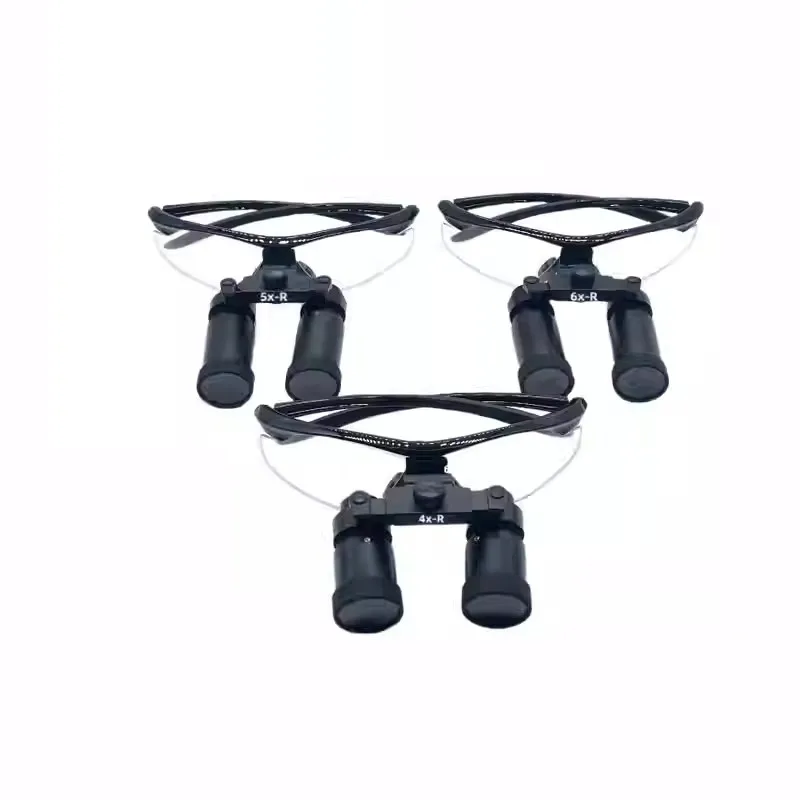 Keplerian Style Binocular Loupe 4X 5X 6X Professional Surgical Loupes Microscope Magnifier Optical Glasses Magnifier