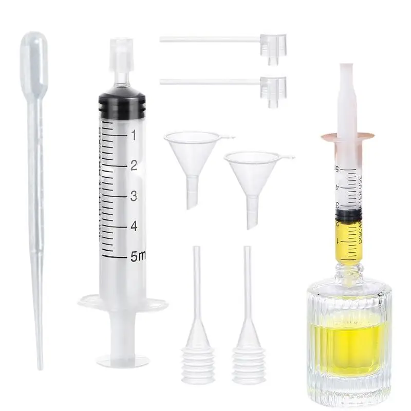 4/8/10/20 Stück Spritzen-Extraktor Trichter Tropfer Feder-Tropfer Pumpen-Extraktor-Set Parfüm-Abfüllwerkzeug-Set DIY-Zubehör – Detail 7