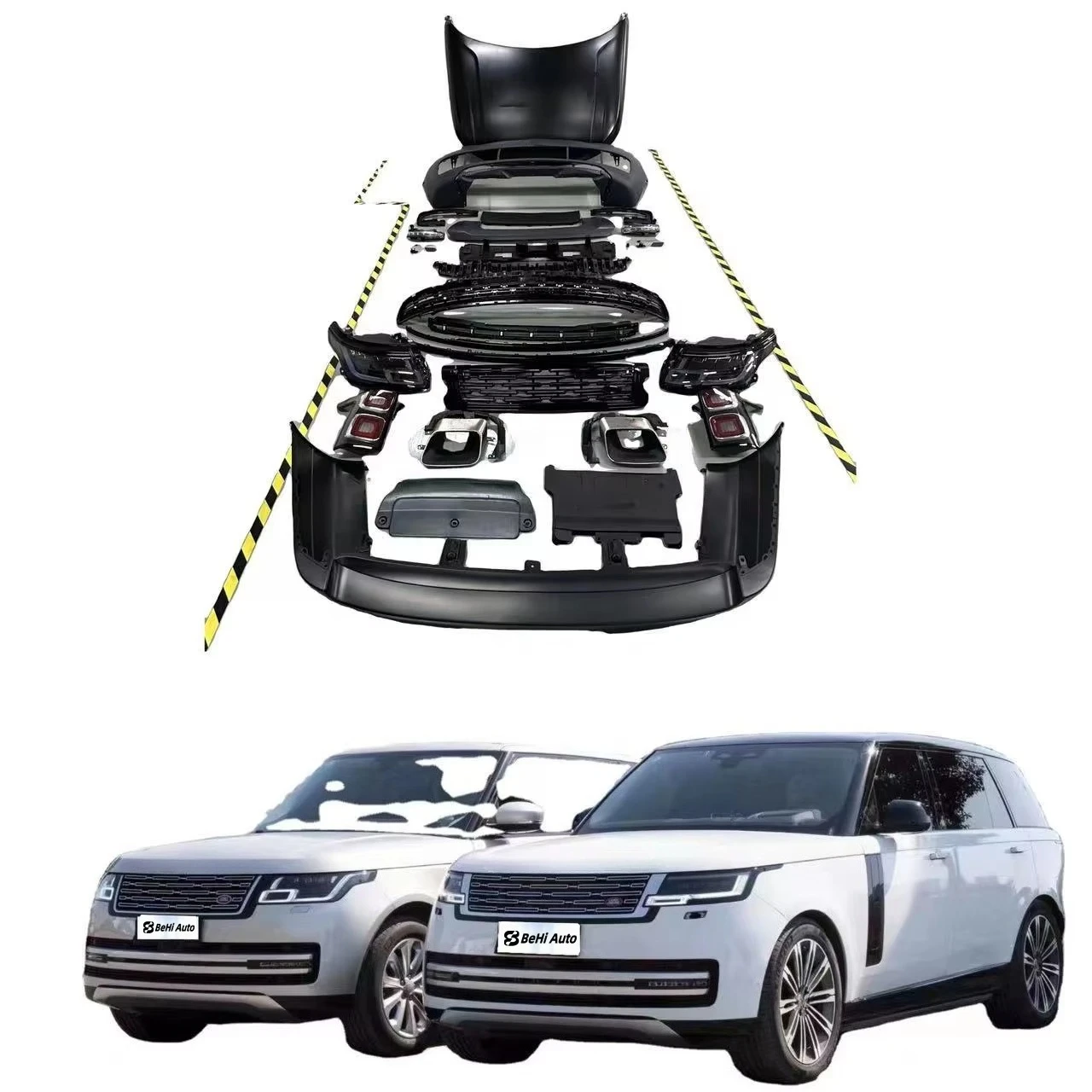 

Reli New Facelift Upgrade Body Kit 2013-2017 Land Rover Range Rover Body Kit L405 Upgrade to 2023 Vogue L460 Accessories Auto Pa