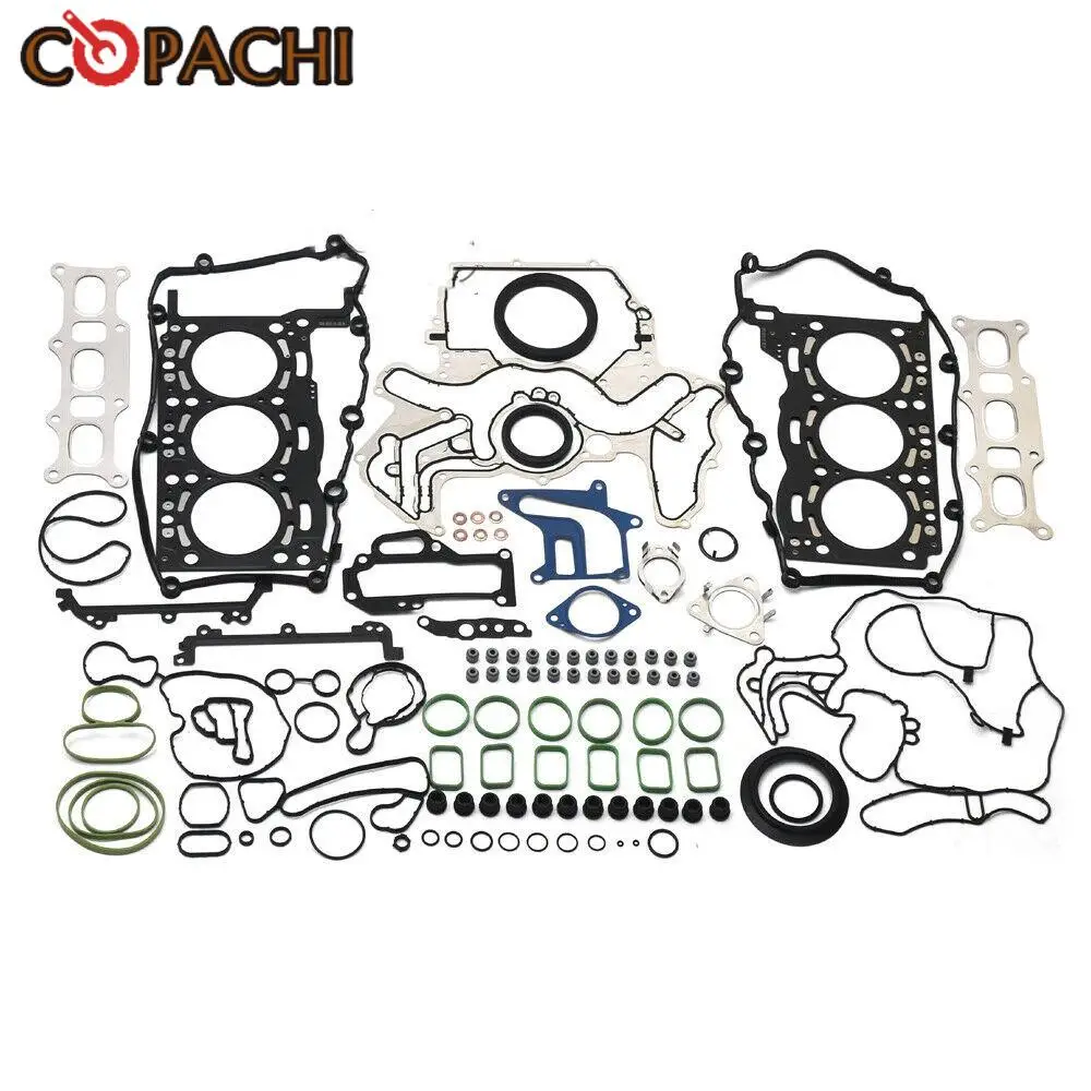 

Engine Overhaul Rebuild Gasket Seals Kit for Porsche Cayenne Macan Panamera VW Touareg Audi A4 A5 A6 Q5 Q7 3.0L V6 TDI Diesel