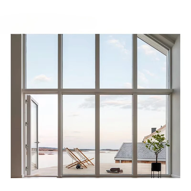 

Заводской новый стиль, алюминиевый дизайн, большие окна, низкое E, аргоновое двойное стекло, фиксированное окно