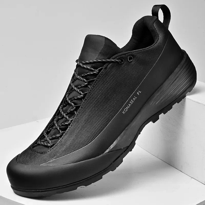 

Легкая уличная мужская обувь, кроссовки, противоскользящие походные повседневные износостойкие дышащие сетчатые туфли, мужская спортивная обувь для мужчин