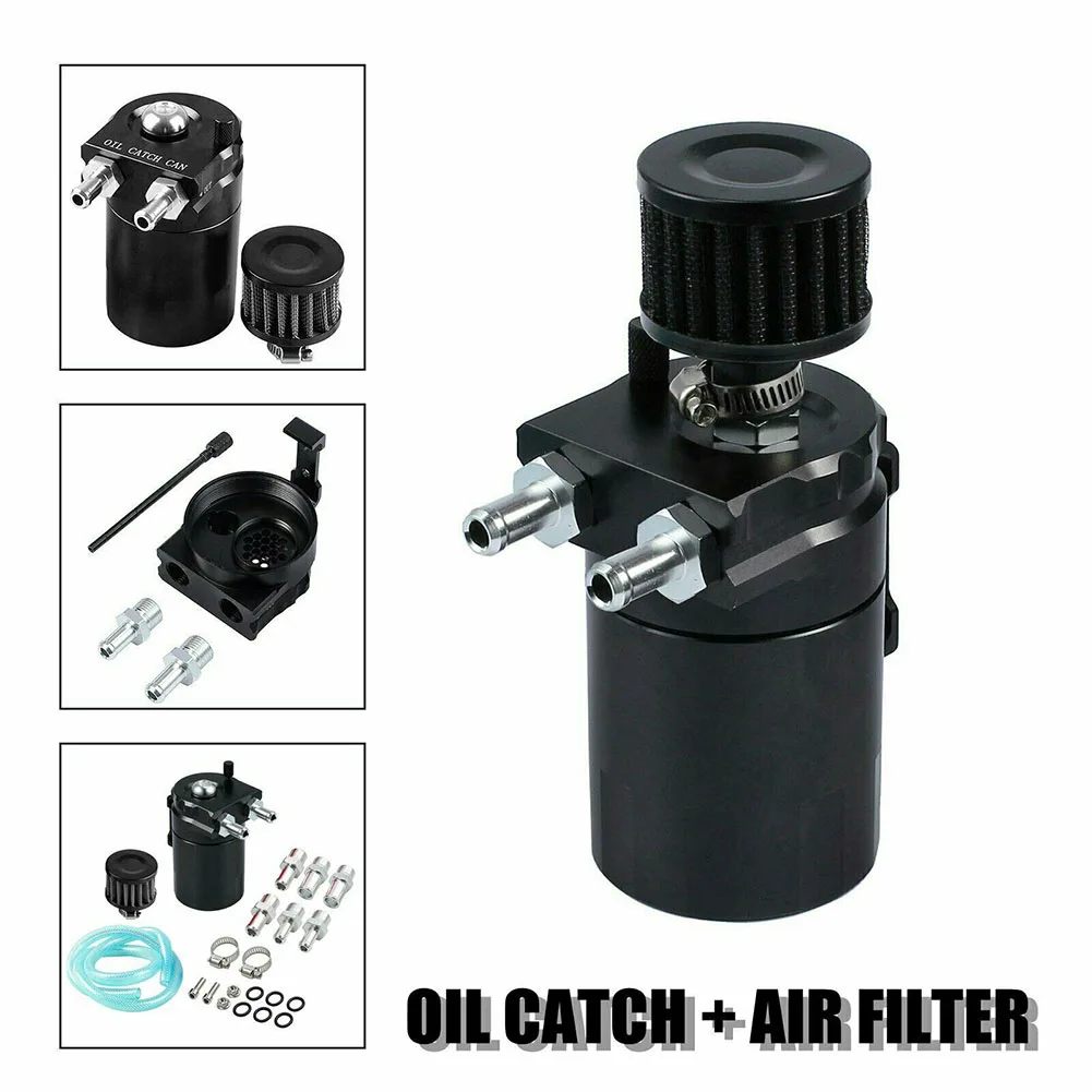 

Universal Car Oil Filter Pot Oil Collection Tank Storage Tank with Air Filter Hose Cleaner Car Collection Kettle Micro Filter
