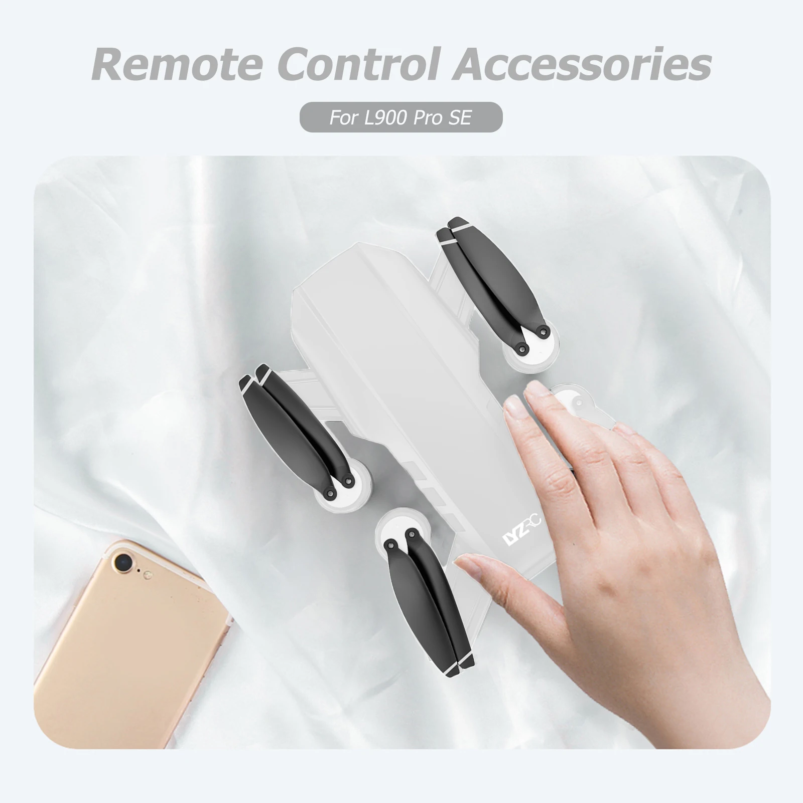 Plastic Propeller Blades Lightweight Drone Propeller Replacement Kits Drone Propeller Blade Spare Parts for L900 Pro Se