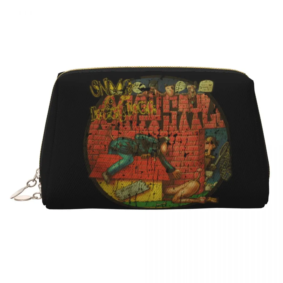 Custom Snoop Dogg Doggystyle Music Rapper Toiletry Bag Women Cosmetic Makeup Organizer Lady Beauty Storage Dopp Kit Case