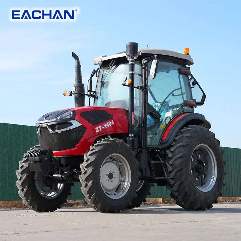 

China Manufacture Hydraulic Tractor Four Wheel Drive 140 HP Farm Tractors Orchard Land Sowing Wheel Tractors for Sale Customized
