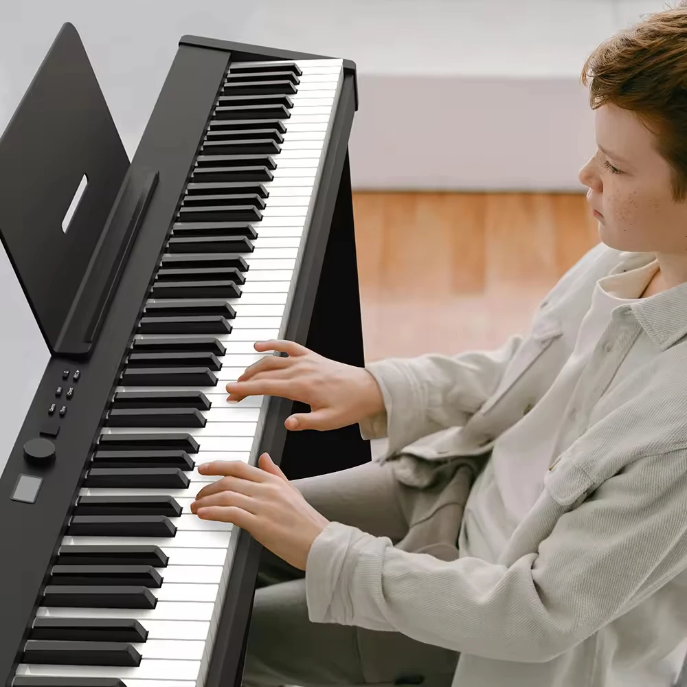 Hot Sale Compact Foldable Piano 88 Keys for Beginners and Professionals Organ Keyboard Piano