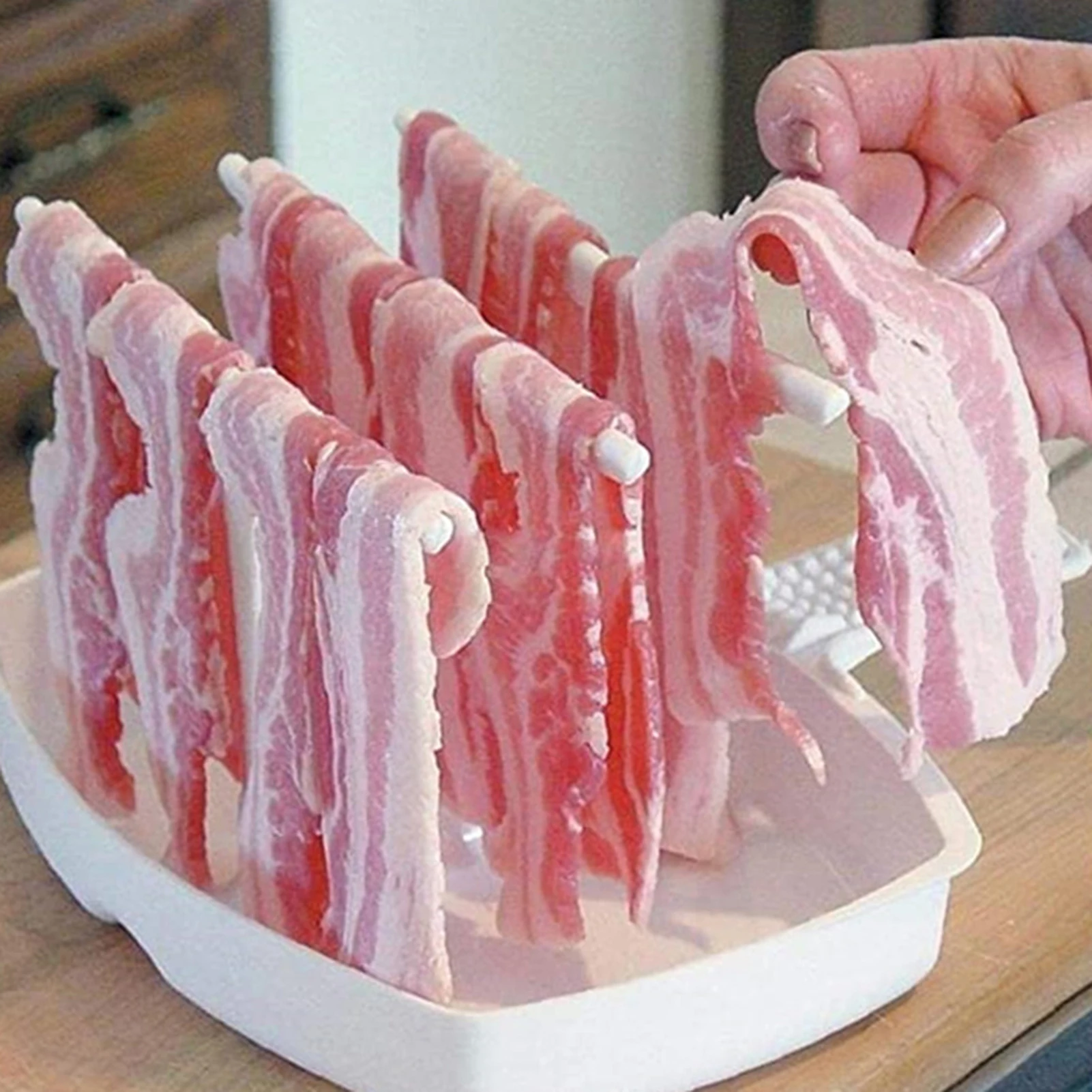 Microwave Bacon Rack  Unique Design Applicable To Kitchen