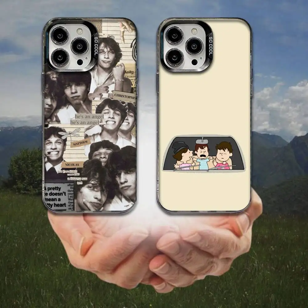 

Sturniolo Triplets Phone Case For iPhone 17,16,15,14,13,12,11,8,7,Pro,Max,Plus,Mini,XS,SE Anti Fall Black Matte Hard