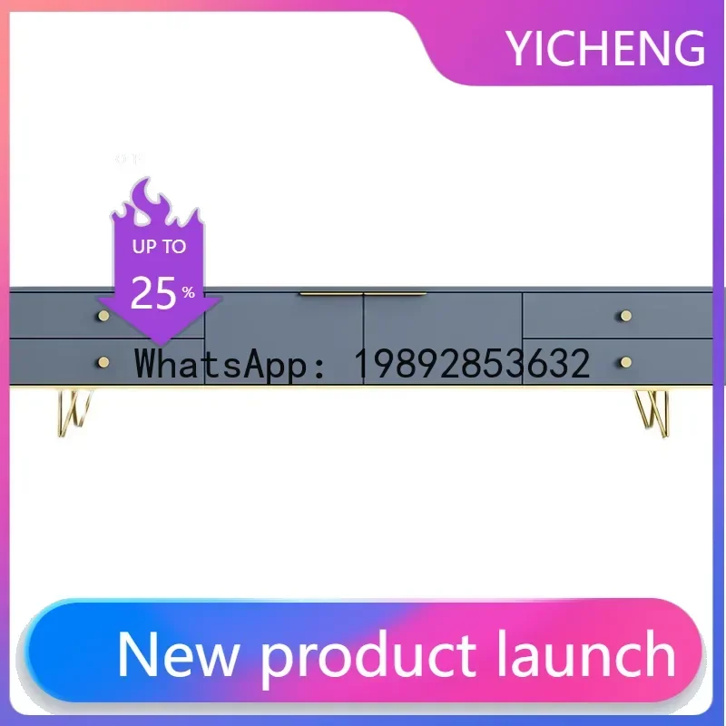 

A2-4 TV Cinet and Tea Tle Combination Simple TV Stand Living Room Floor Cinet